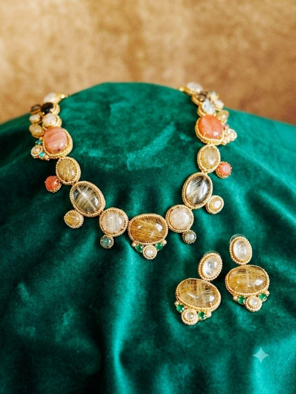 Ornate Vintage Inspired Sabyasachi Style Necklace.